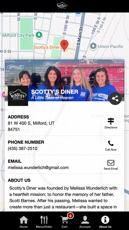 Scottys Diner  Milford, Utah