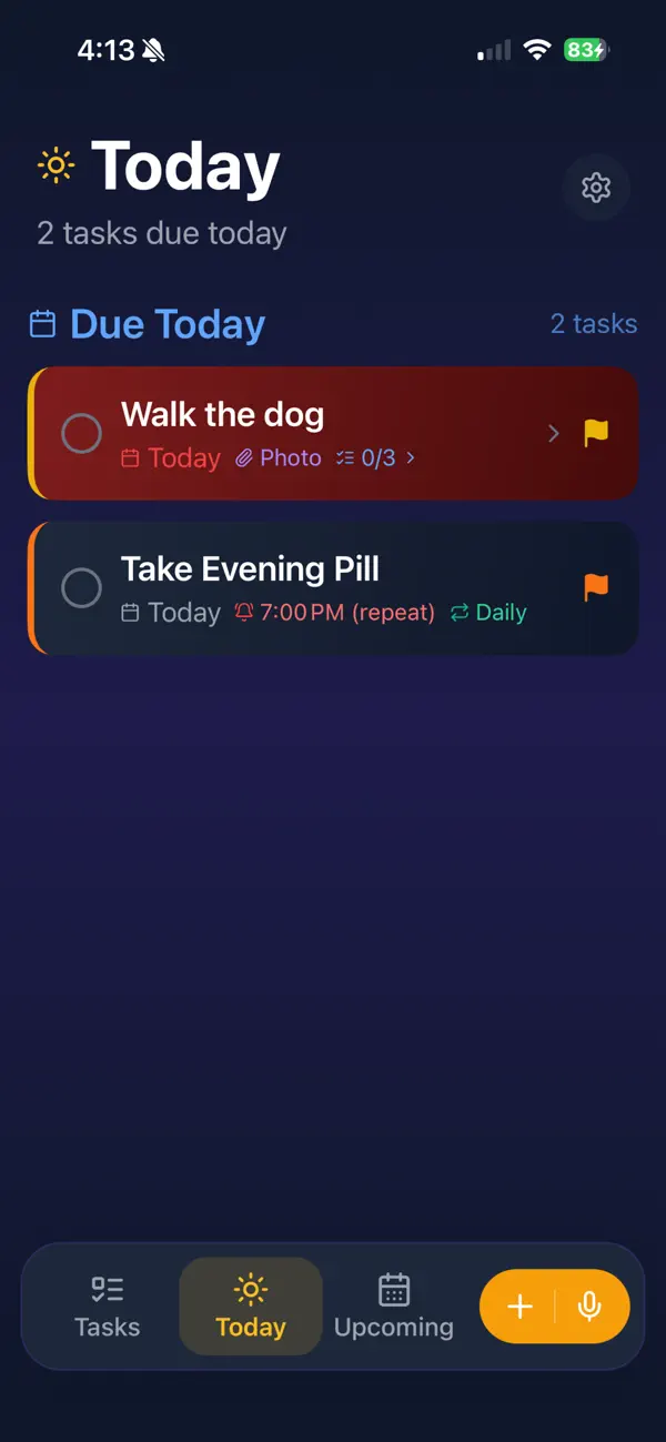 #1. FlashTodo (iOS) By: Fred Raub