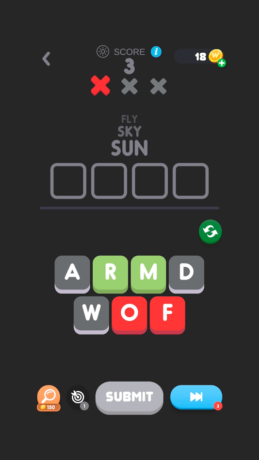 #9. Wordle! (iOS) 由: Lion Studios Plus
