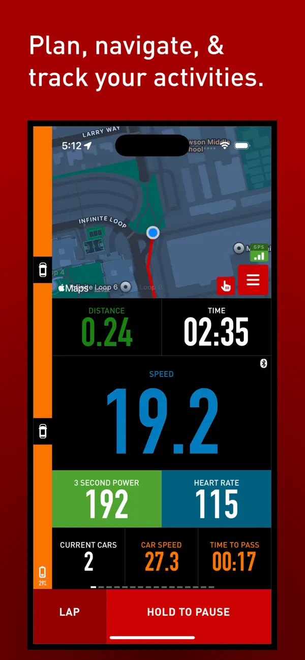 Screenshot #3 pour Pisteur Vélo/Course - Cadence