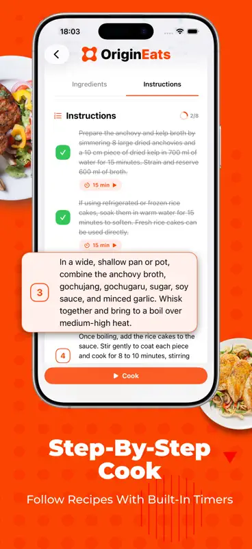 OriginEats: Recipes & Cookbook screenshot 9 of 10