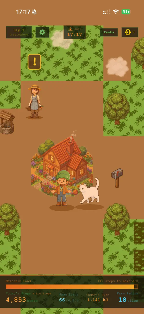 Screenshot #2 pour TreeletMove - Fitness Game