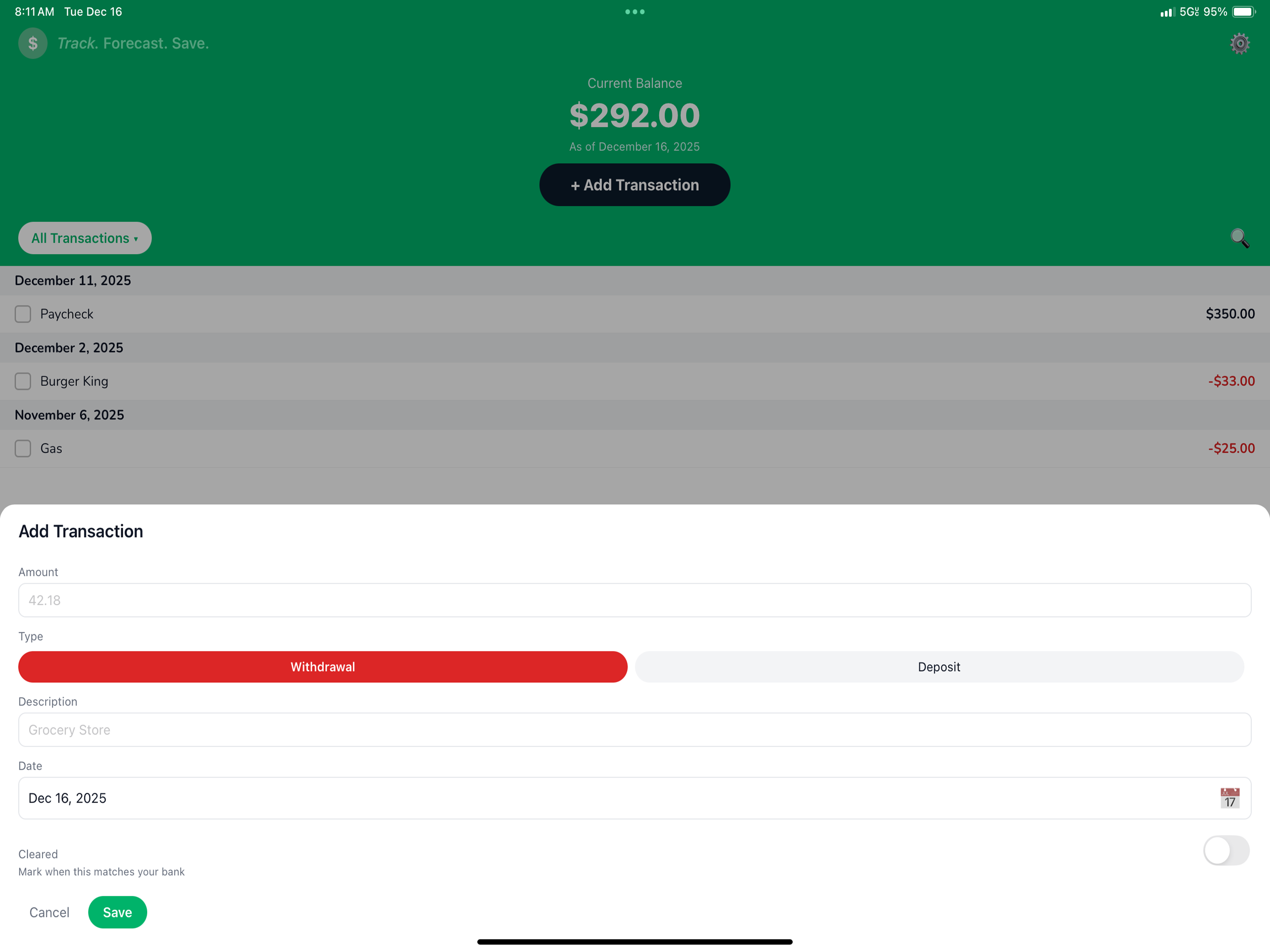 Paymnt Ledger