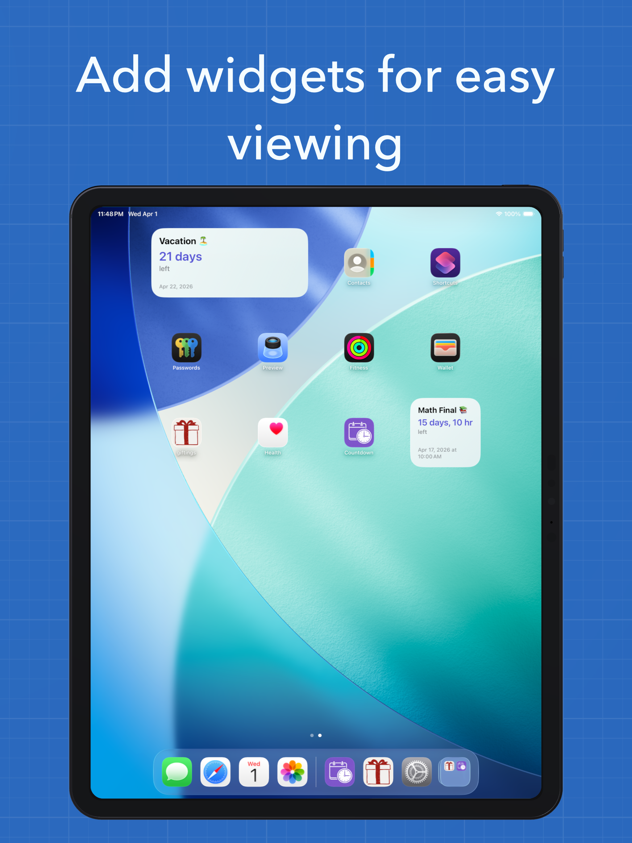 Countdown App - Widgets screenshot 6