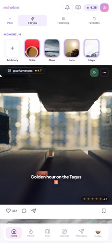 Echelon RSVP screenshot