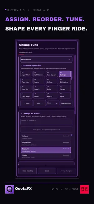 QuotaFX (AUv3) screenshot 4