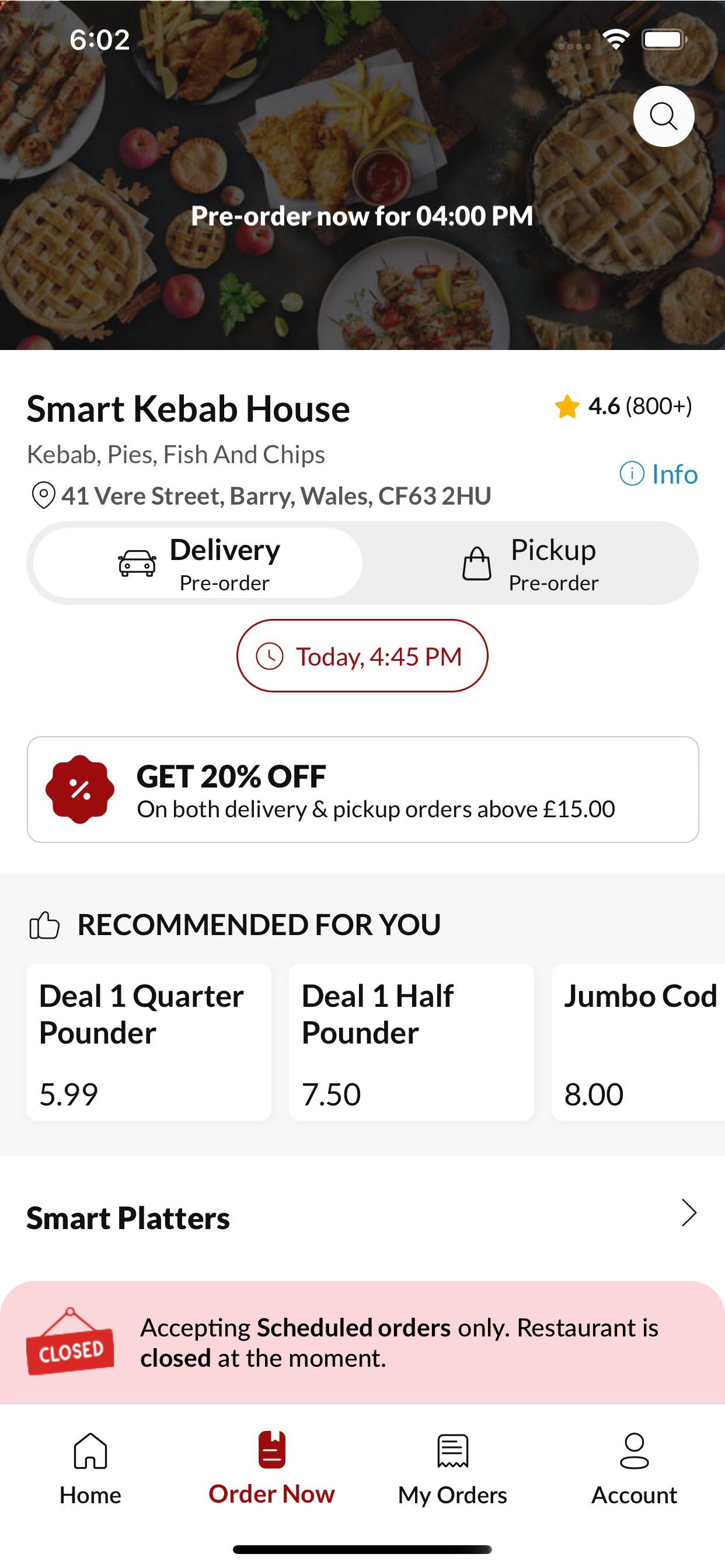 Smart Kebab House.