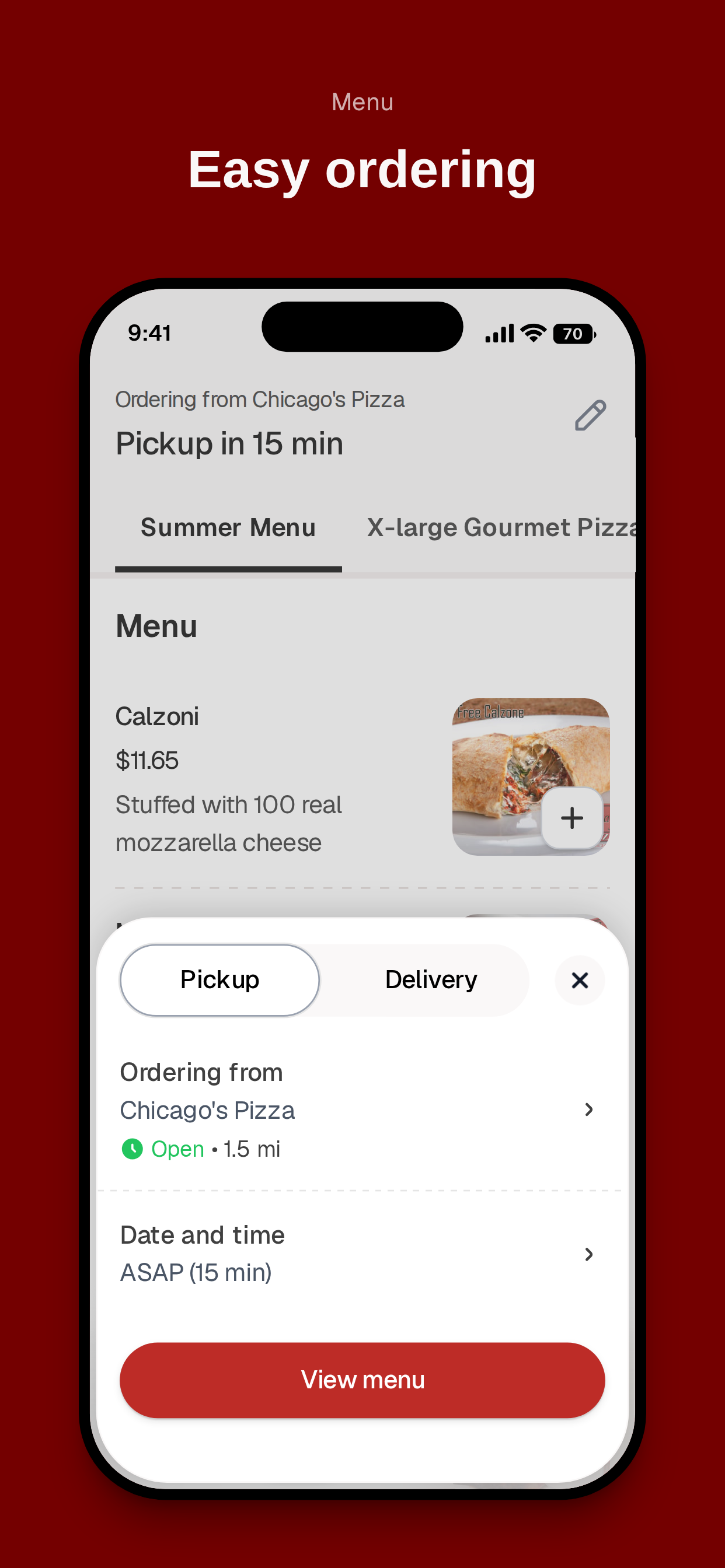 Chicago's Pizza To Go screenshot 3