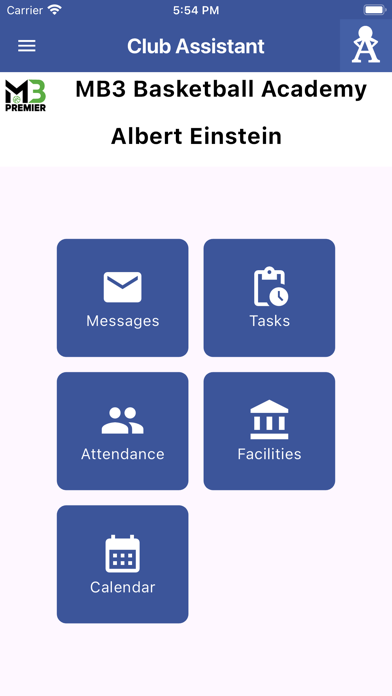 Club Asst Screenshot