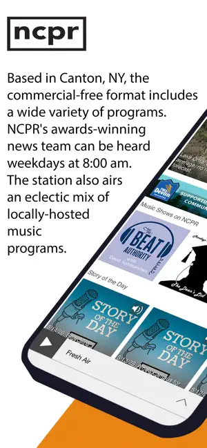 NCPR Public Radio App screenshot 1