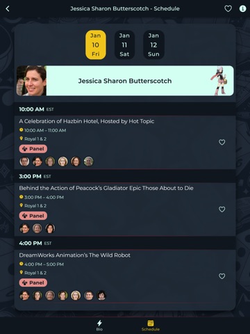 Con-Track iPad screenshot