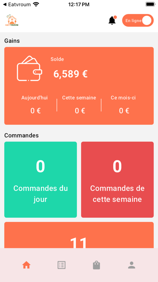 #1. Eatvroum Delivery App (iOS) 由: Mohamed Shebl