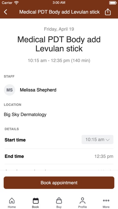 Big Sky Dermatology Screenshot