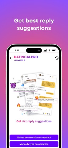 Rizz AI DatingAI Pro screenshot