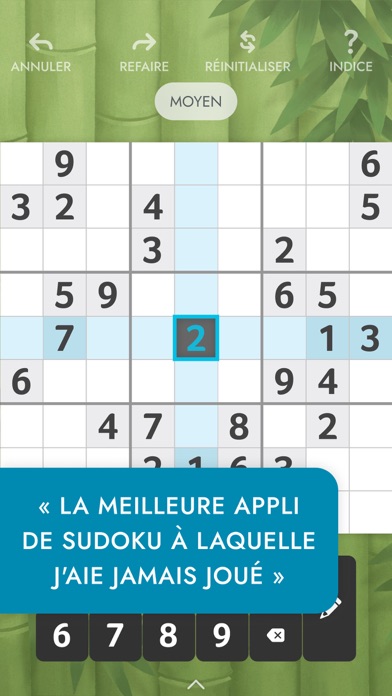 Screenshot #1 pour ⋆Sudoku