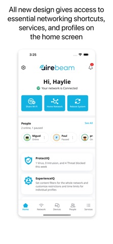 AireBeam screenshot