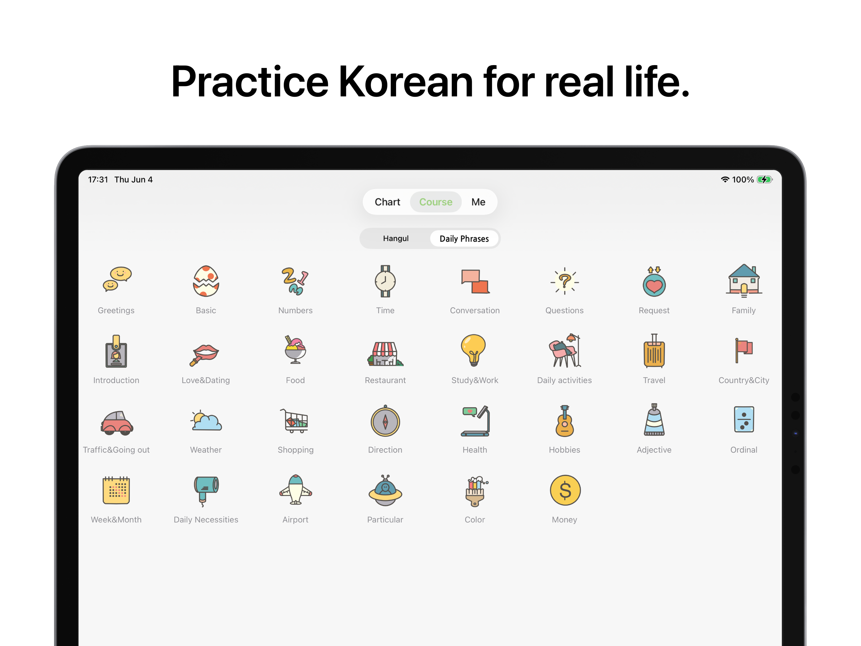 COMO Korean - Korean Alphabet screenshot 12