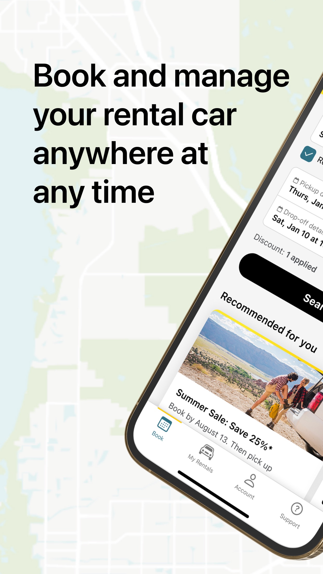 Hertz Rental Car, EV, SUV, Van screenshot 1
