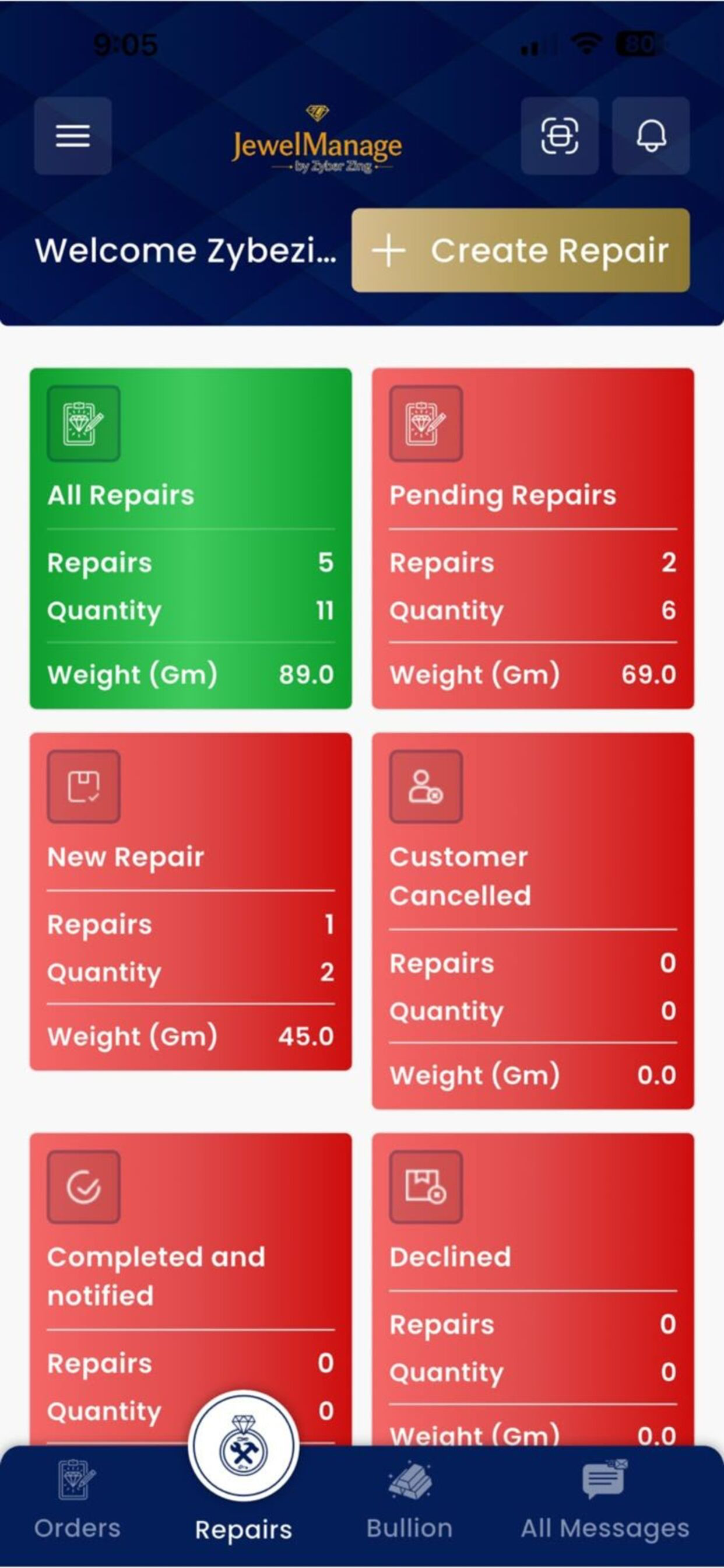 JewelManage screenshot 2
