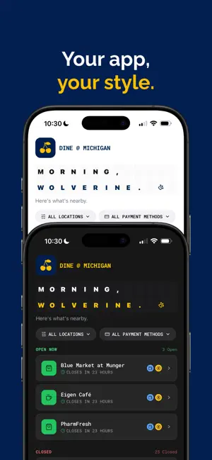 Dine @ Michigan screenshot 2