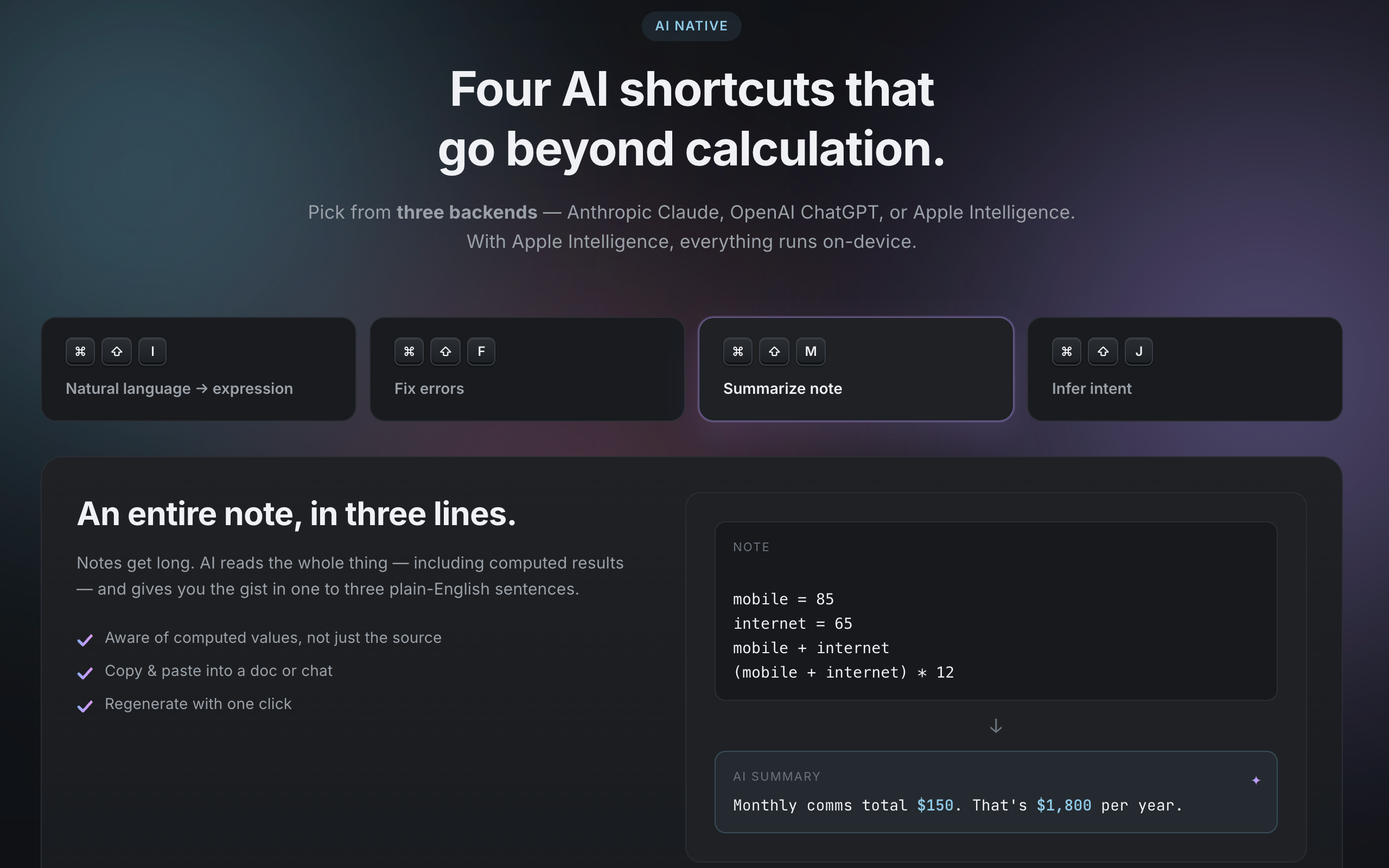 InkCalc screenshot 6