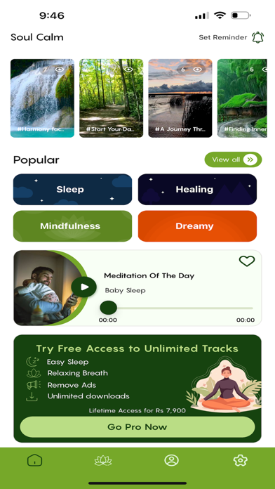 SoulCalm: Relax & Meditation Screenshot