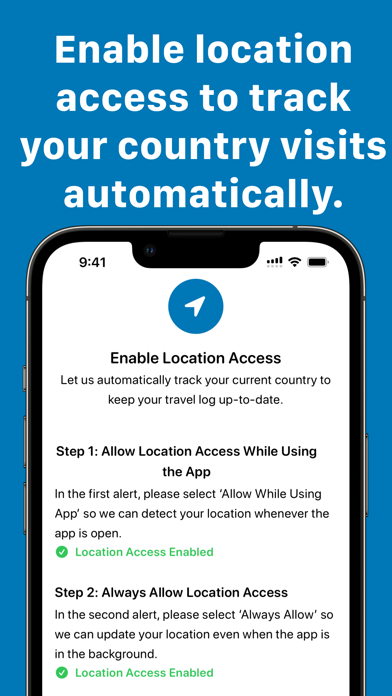 Places Been - Country Tracker Screenshot