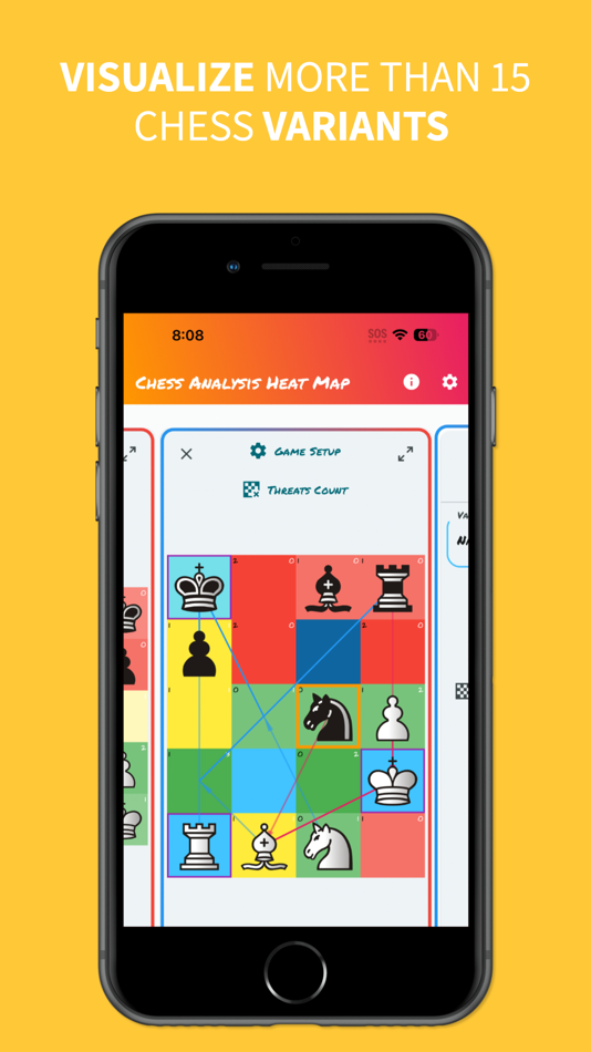 #5. Chess Heat Map Analysis (iOS) Podle: TOLOTRA SAMUEL RANDRIAKOTONJANAHARY