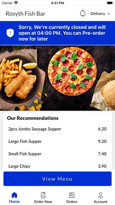 Rosyth Fish Bar Screenshot