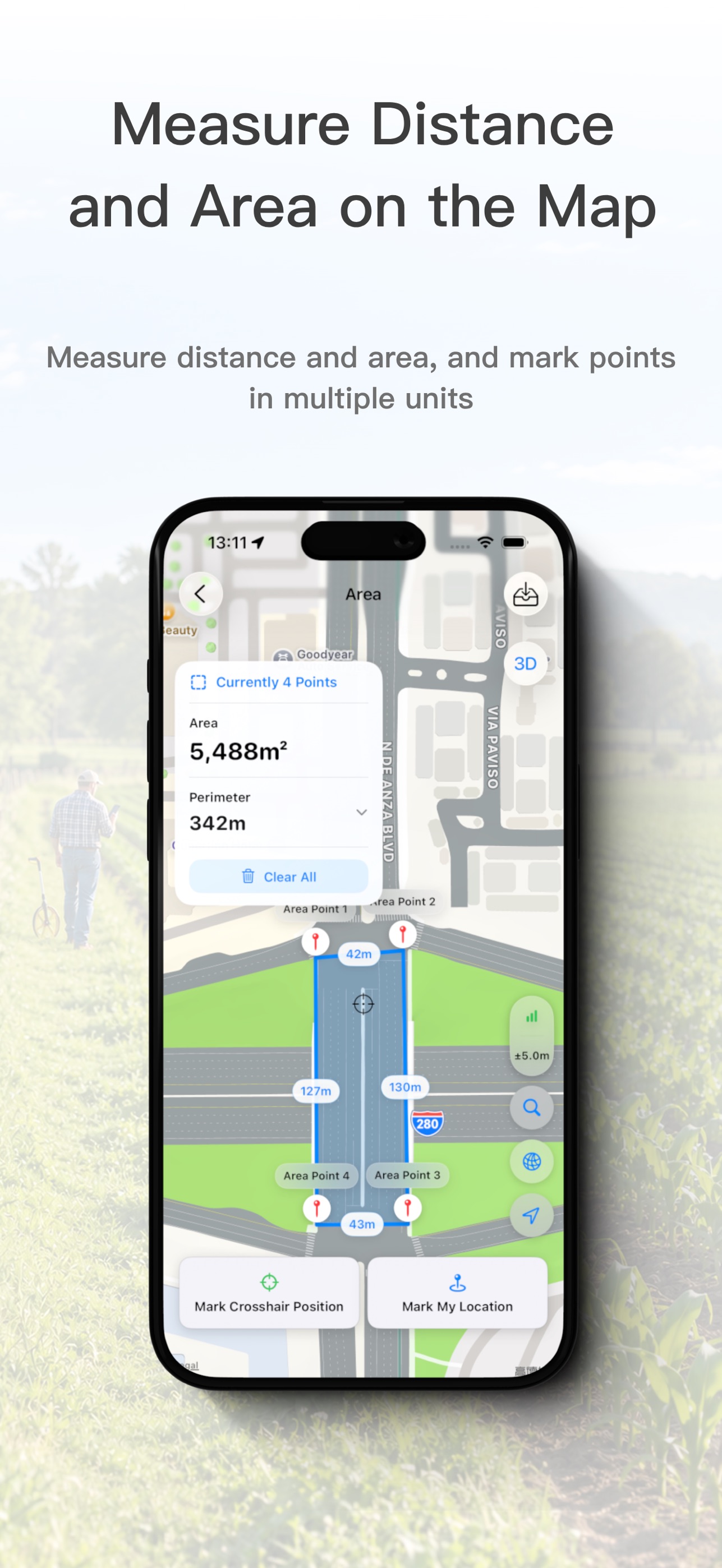 Screenshot 4 of Pocket GPS - Measure & Track