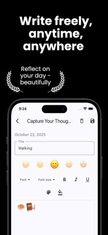 Diario: Diary with password iPhone screenshot