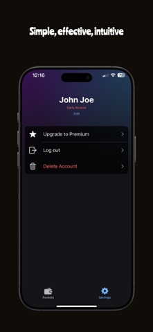 Pocket it: Budget Screenshot 4 of 4
