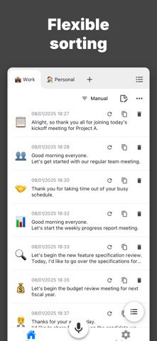 Mr.Transcribe - Audio to Text iPhone screenshot