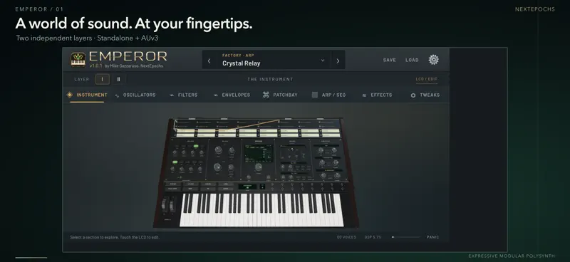 Emperor PolySynth screenshot 7 of 8