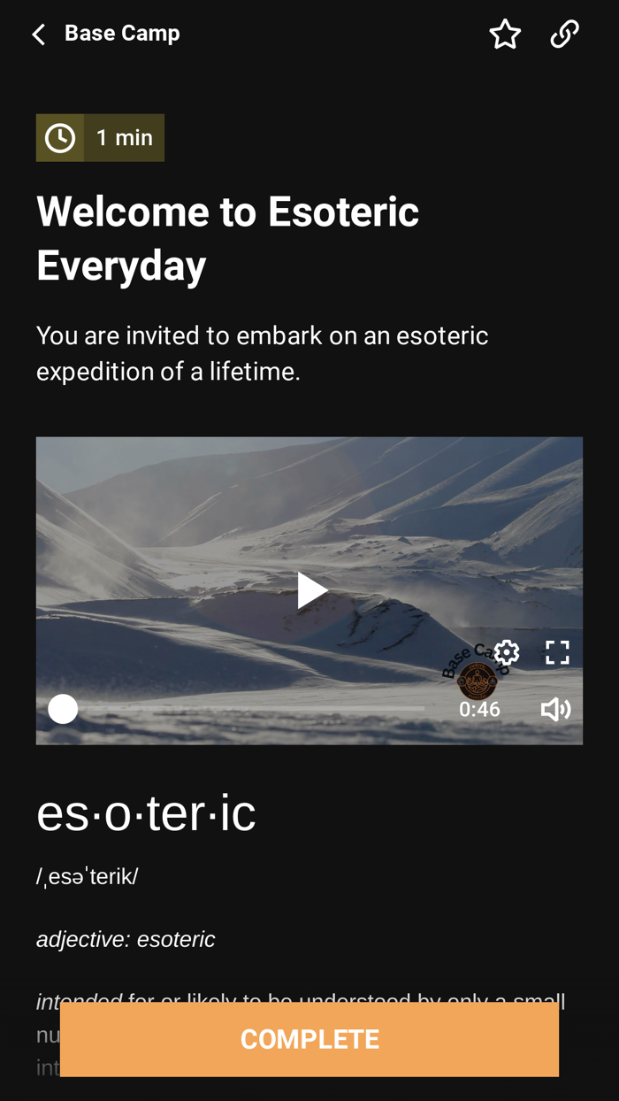 Esoteric Everyday