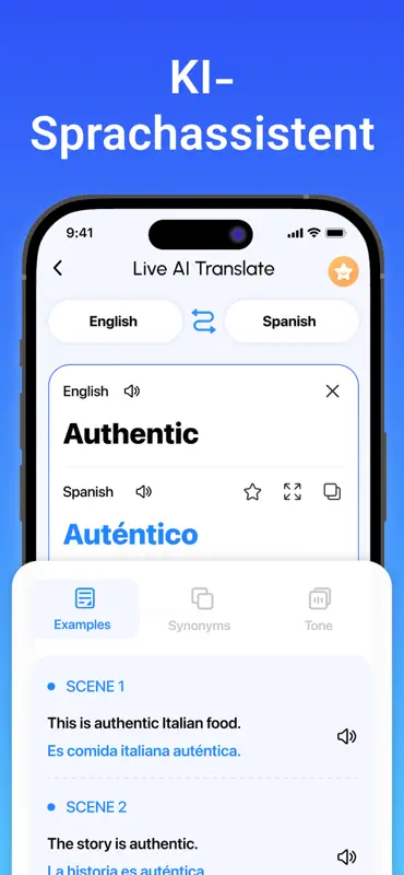 Live AI Translate - Übersetzer screenshot 7 of 9