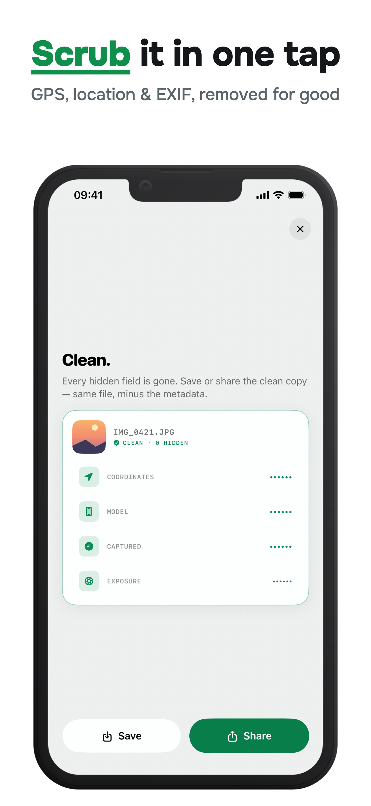 Metadata Remover screenshot 2