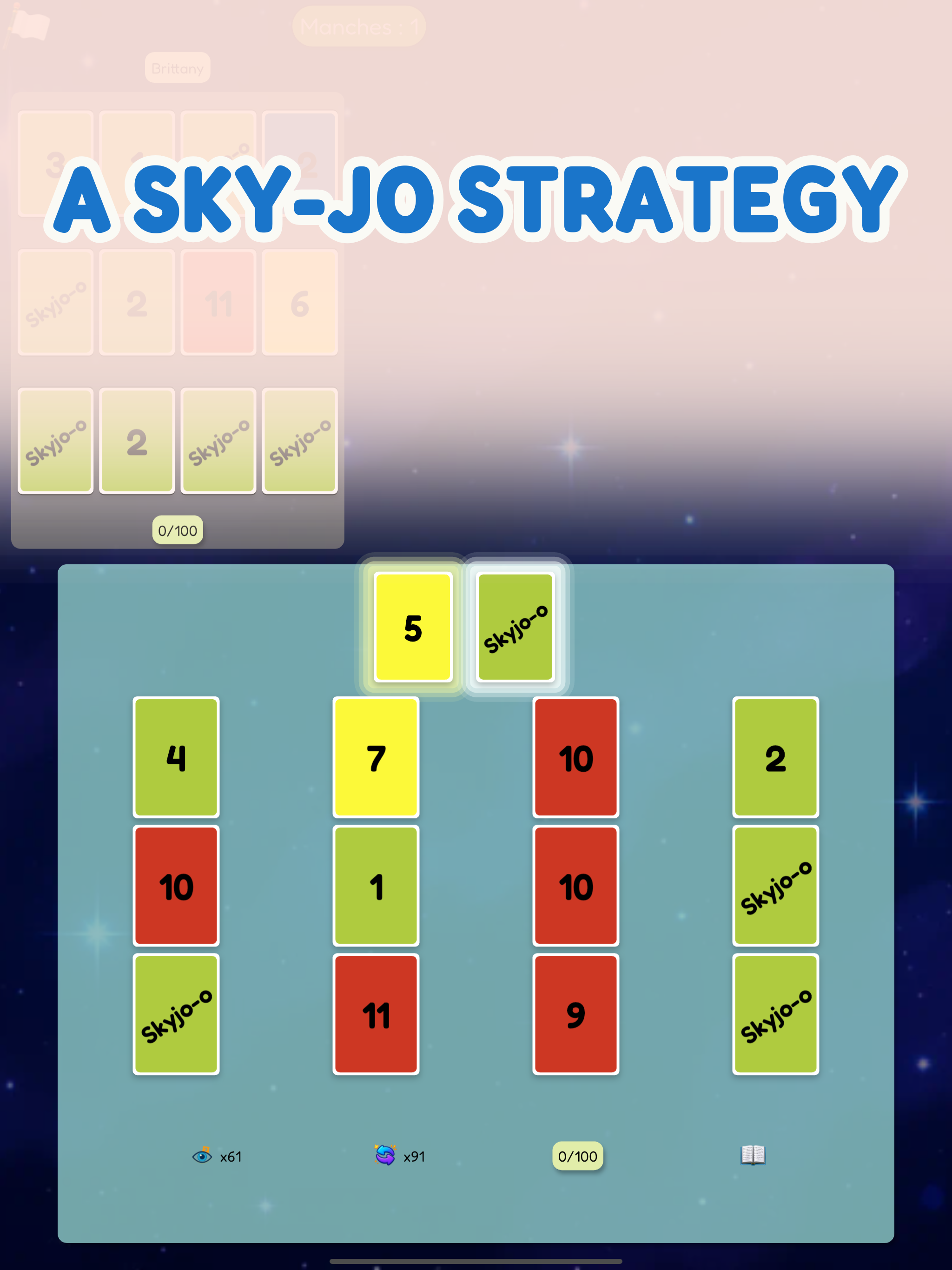 skyjo-o : flip your skyjoe