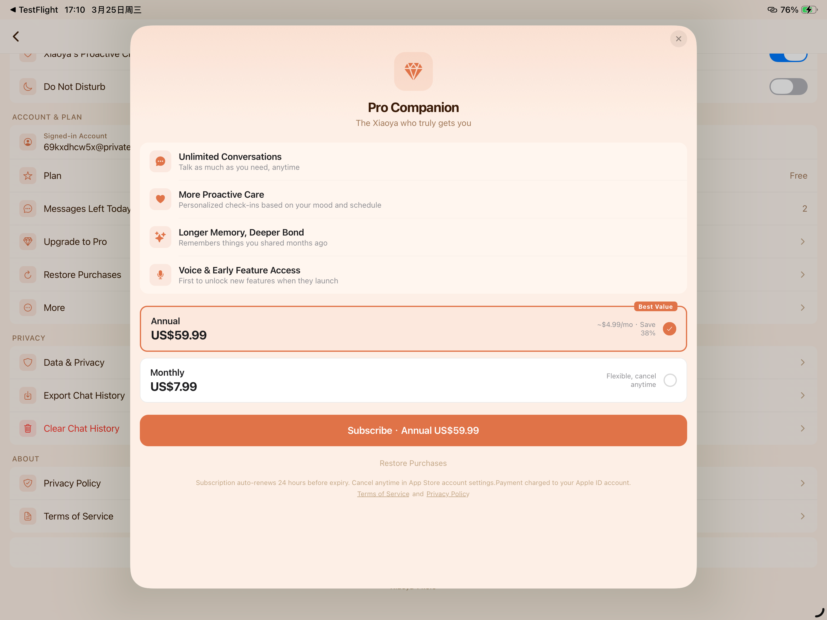 Aria: AI That Cares First