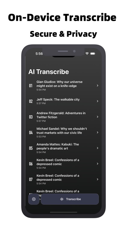 AI Transcription：Local Whisper