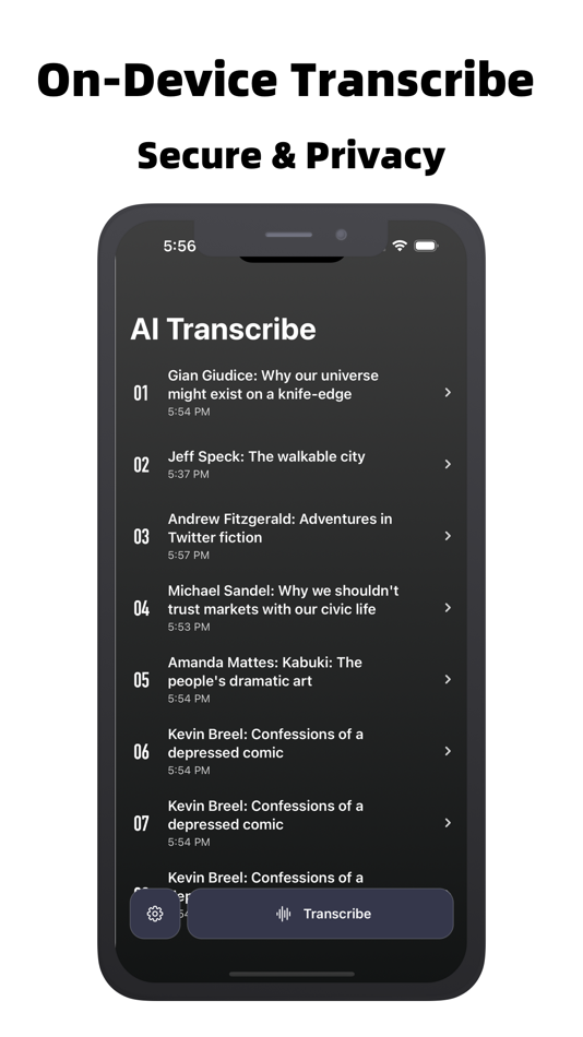 #2. AI Transcription:Local Whisper (macOS) بواسطة: 志亮 黎