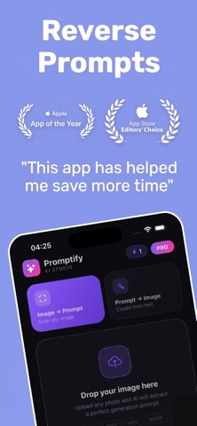 Promptify: Image To Prompt screenshot