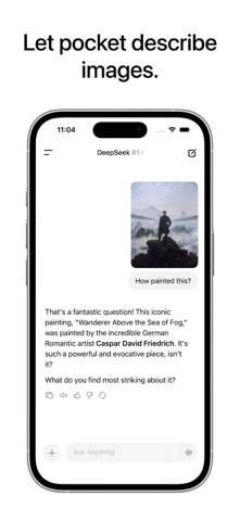 Local AI Chat - pocket iPhone screenshot