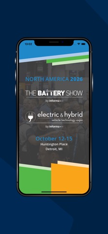Battery Show NA 2026 iPhone screenshot