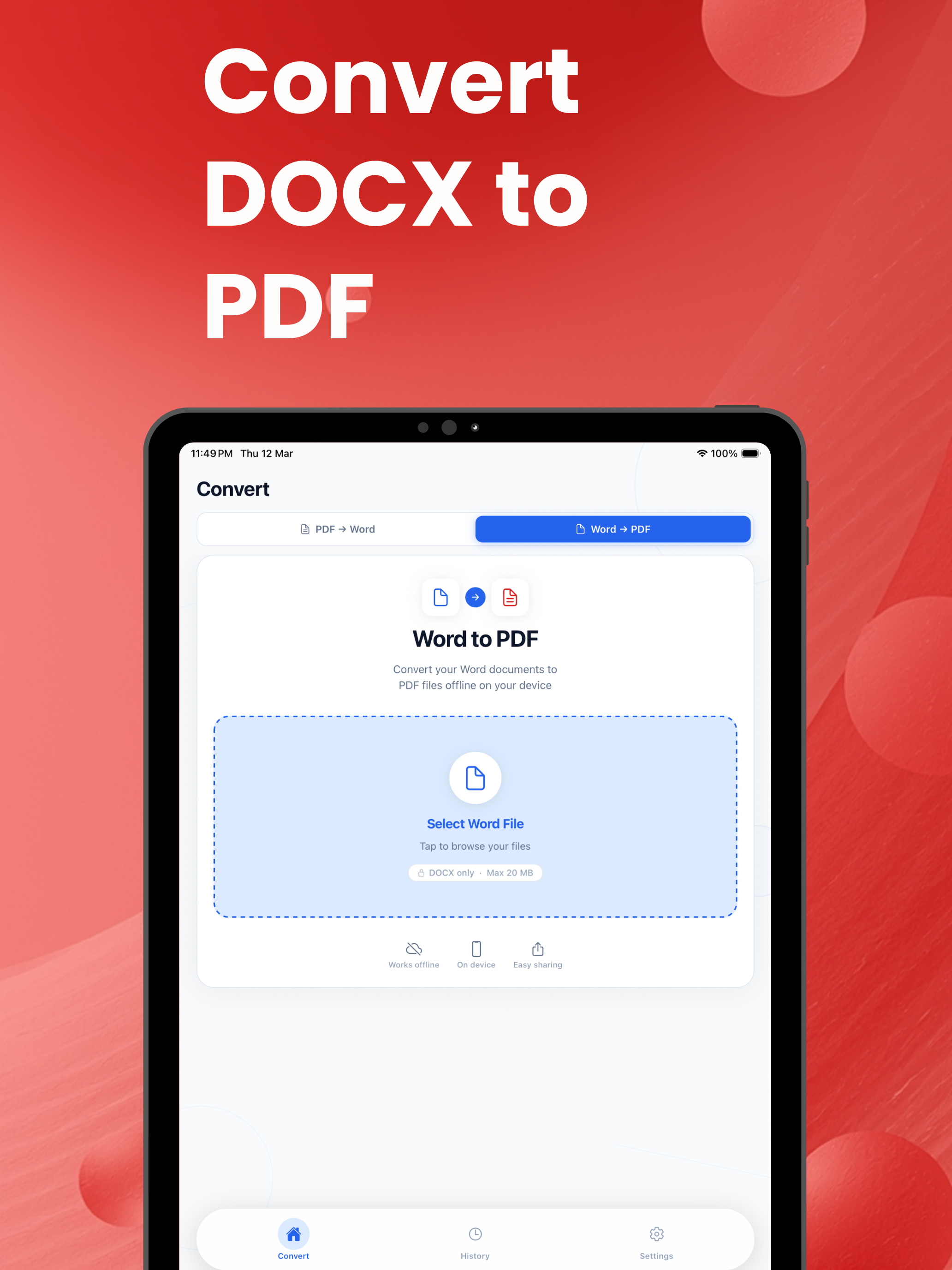 PDF to Word Converter & Docx screenshot 8