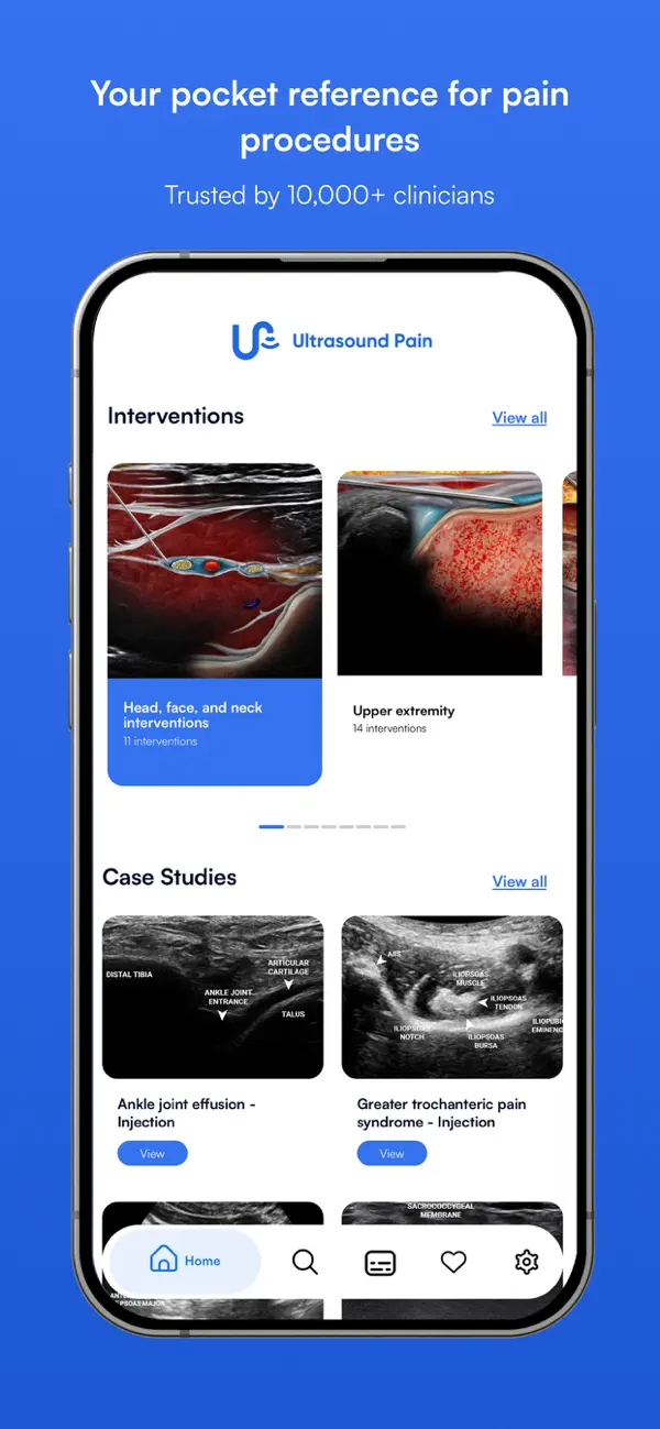 Screenshot #1 pour NYSORA Ultrasound Pain