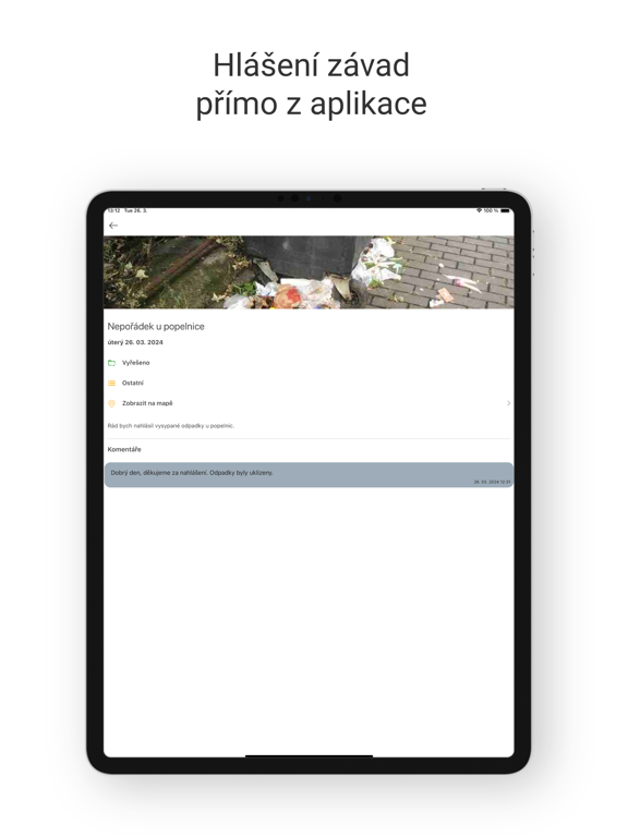 Slaný iPad screenshot 5 - News app