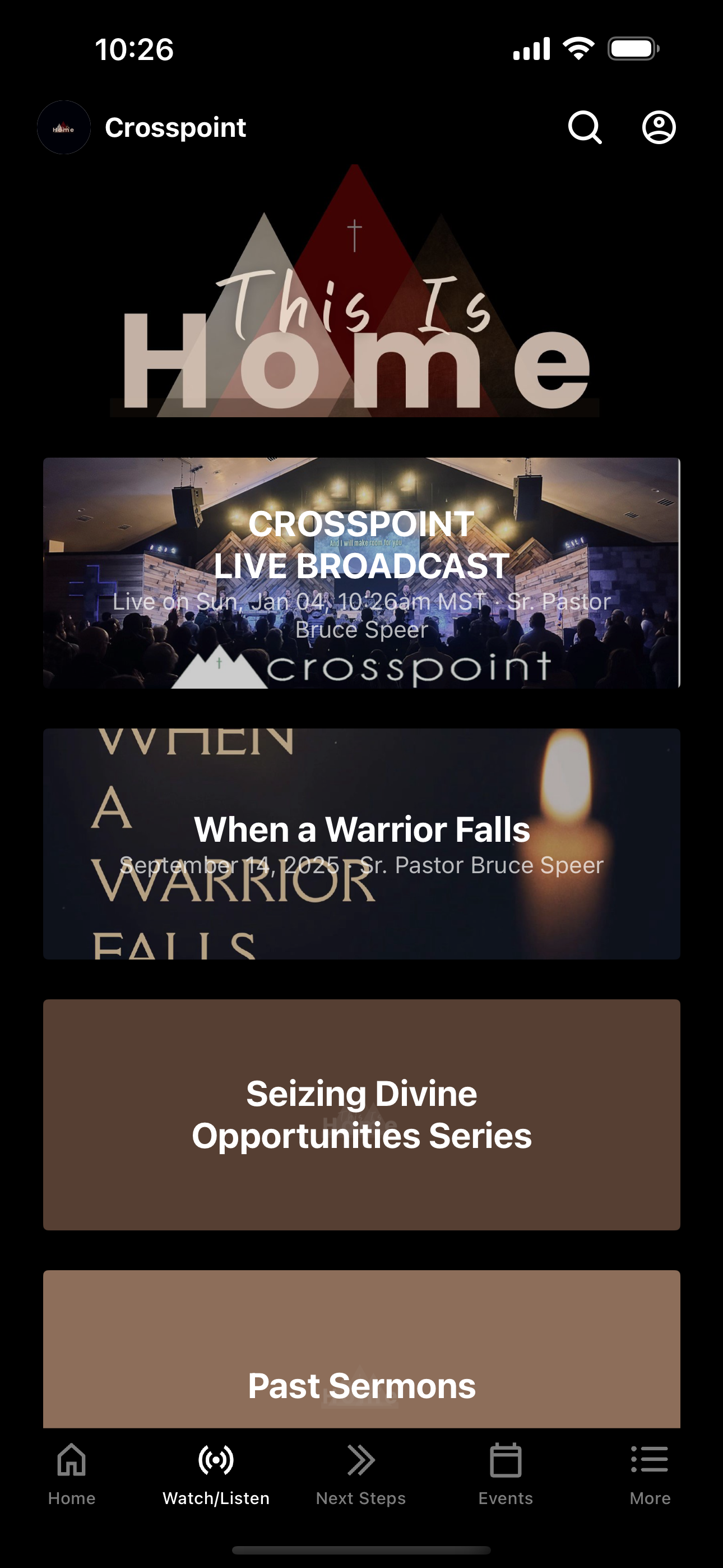 Crosspoint Church Missoula screenshot 2