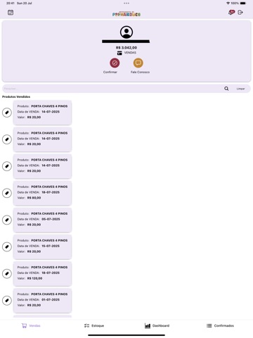 Artesanato PE iPad screenshot