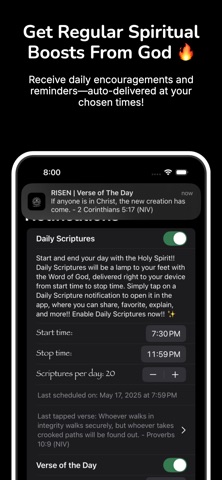 BibleCompass iPhone screenshot